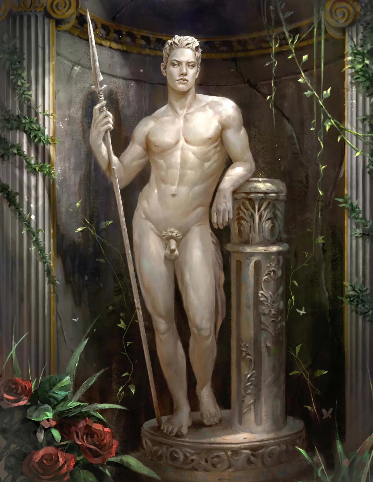 Full-page art, p.186